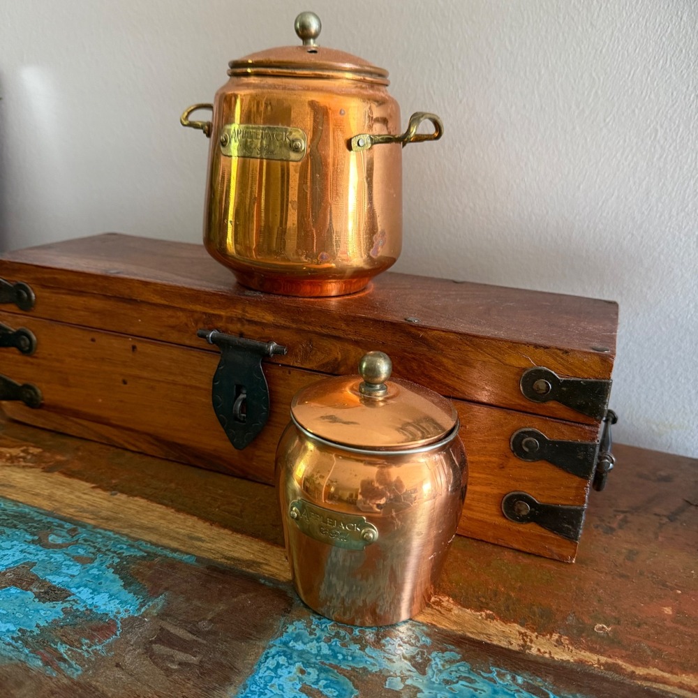 Applejack & Peel simmer pot Claire Burke Home Copper Vintage Set Home Fragrance